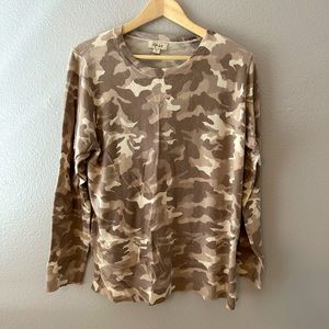 Style & Co Camo Sweater Size XL